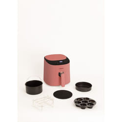 Friteuse à Air Chaud - AIR FRYER PRO COMPACT - 3.5L - Écran Tactile - 8 Programmes - Terracotta