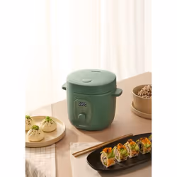 Cuiseur à riz électrique - Studio - Multifonction - Programmable 24h - Capacité 2L - Antiadhésif
