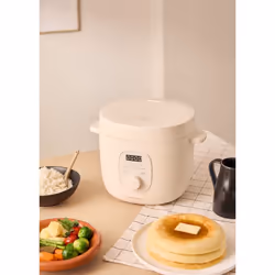 Cuiseur à Riz Multifonction - Studio - 3L - Programmable 24h - Blanc - 600W