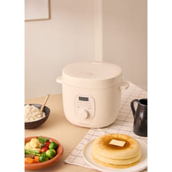 Cuiseur à Riz Multifonction - Studio - 3L - Programmable 24h - Blanc - 600W