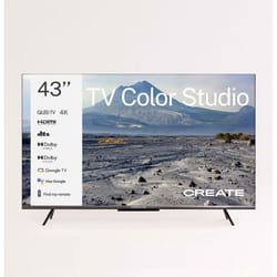 Téléviseur QLED 4K - Color Studio - Écran Antireflet - Dolby Vision - Son Dolby Atmos - Smart TV