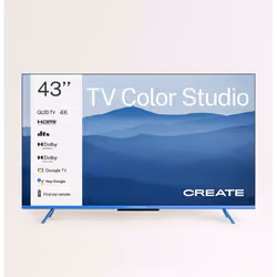 Téléviseur QLED 4K - Color Studio - Écran Antireflet - Dolby Vision - Son Dolby Atmos