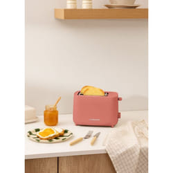Grille-pain - Toast Studio - 750W - 6 Niveaux - Sécurité Anti-basculement - Couleurs Pastel