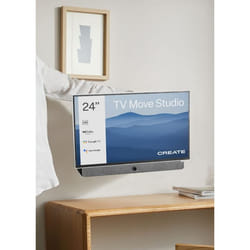 Téléviseur intelligent portable 24 - TV MOVE STUDIO - Batterie - Écran antireflet - Dolby Audio