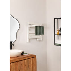 Porte-serviette électrique - Warm Towel Mini - 150W - Aluminium - Programmable - IP24