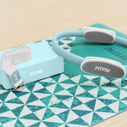 Fitfiu Fitness - Pack 4 Accessoires Yoga KITWELL400 bleu