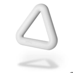 KETTLEBELL TRIANGULAIRE Shapes Collection 3.2kg acier silicone souple poignée ergonomique - FITFIU Fitness