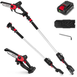 Tronçonneuse elagueuse batterie lithium 240V, longueur de lame 158mm, distance maximale 225cm Greencut PP200L