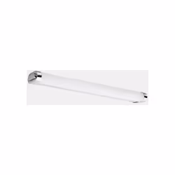LEDS C4 Toi LED Medium LED Salle de Bains sur Miroir Lumineux Medium Chrome IP44 13.4W 3000K | Finition : Chrome | Matériel : ...