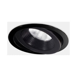 Leds-c4 - leds C4 Dako Réglable Ø100mm Encastré Extérieur led Petit Noir IP65 IK06 3000K
