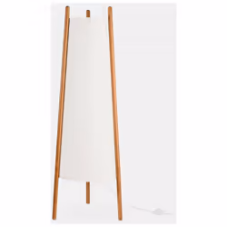 Leds C4 Woody Lampadaire Trépied Bois de Chêne, Beige E27