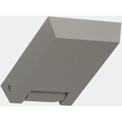 Leds-c4 - Proyector Ip66 Blade Small Led 12W Blanco Cálido - 3000K On-Off Gris 1170Lm