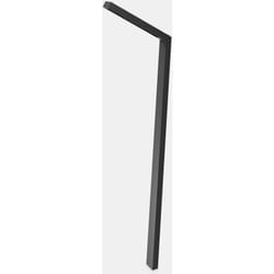 Leds-c4 - Zigzag symmetrical farola exterior con optica simetricas en blanco neutro 4000K color gris urbano