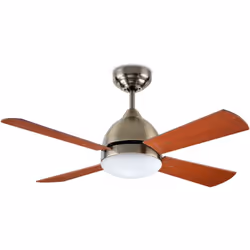 Forlight Borneo es un ventilador de techo con luz E27 silencioso, con motor DC y 3 velocidades. Se trata de un ventilador pro ...