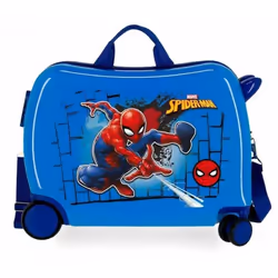 Valise enfant - Marvel - Valise trotteur Spiderman Red - 50 x 39 x 20 cm - Bleu