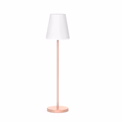 Newgarden Lola Slim, Terrace, Or rose, IP65, Acrylonitrile-Butadiène-Styrène (ABS), Fer, Classique, Brossé