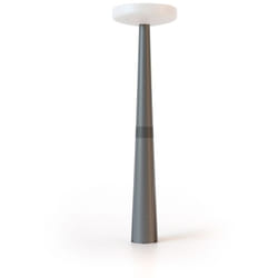 Paquita 215 Lanterne de sol pour la route sans installation. Charge solaire et lumière led blanc neutre 4000K. Fabriquée en Espagne