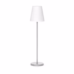 La lampe Lola slim 120 solaire+charge batterie est idéale pour illuminer vos soirées que ce soit dans un espace intérieur com ...