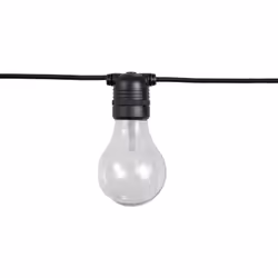 GUIRLANDE EXTÉRIEURE 10 AMPOULES ALLEGRA ROSE: Guirlande lumineuse d'extérieur led de la collection Allegra, fabriquée par Ne ...