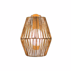 La lampe murale Sisine 25 est tressée à la main avec des fibres naturelles. Très facile à installer, cette applique deviendra ...