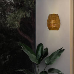 Applique murale - NEWGARDEN - SAONA - Sans fil - Ampoule LED rechargeable - Bois naturel