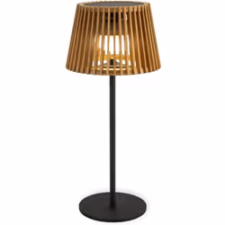 🎁🏝️Offrez vous cette magnifique lampe de table a batterie et recharge solaire Okinawa de New Garden - ampoule rechargeable ...