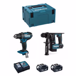 MAKITA Kit 18V MSL2P2 (DHR171 + DDF482 + 2 x 50 Ah + DC18RC + MAKPAC 3)