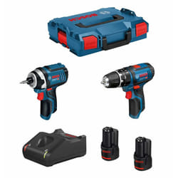 Bosch - Kit 12V B12GSBGDR2bat3a-40 (gsb 12V-15 gdr 12V-105 2 x 3,0 Ah GAL12V-40 L-Boxx 102)