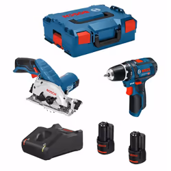 BOSCH Kit 12V B12GSRGKS2bat3a-40 Perceuse-Visseuse BOSCH GSR 12V-15 Professional - Sa conception extrêmement réduite de 169 m ...