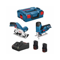 BOSCH Kit 12V B12GKSGST2bat3a-40 (GKS 12V-26 + GST 12V-70 + 2 x 30 Ah + GAL12V-40 + L-Boxx 136)