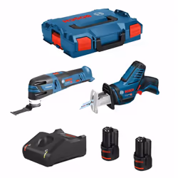 BOSCH Kit 12V B12GSAGOP2bat3a-40 Scie Sabre BOSCH GSA 12V-14 Professional - La scie la plus compacte de sa catégorie pour une ...