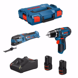 BOSCH Kit 12V B12GSRGOP2bat3a-40 Perceuse-Visseuse BOSCH GSR 12V-15 Professional - Sa conception extrêmement réduite de 169 m ...