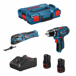 Bosch - Kit 12V B12GSRGOP2bat3a-40 (gsr 12V-15 gop 12V-28 2 x 3,0 Ah GAL12V-40 L-Boxx 102)