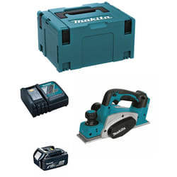 Makita - Rabot DKP180RTJ1 (1 x 5,0 Ah DC18RC makpac 3)