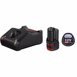 Power Set BOSCH (1 x 12V 3,0 Ah + GAL12V-40) Batterie BOSCH GBA 12V 3,0 Ah - Minimum 20% d'autonomie en plus par rapport au c ...