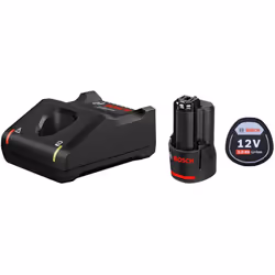Power Set BOSCH (1 x 12V 2,0 Ah + GAL12V-40) Batterie BOSCH GBA 12V 2,0 Ah - Faible poids pour travailler dans de meilleures  ...