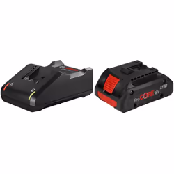 Power Set BOSCH (1 x 18V 4,0 Ah ProCORE + GAL18V-40) Batterie BOSCH GBA 18V 4,0 Ah ProCORE - 87 % de puissance en plus par ra ...