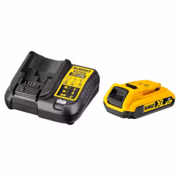 Power Set DeWALT (1 x 18V 2,0 Ah + DCB107) Batterie DeWALT DCB183 - Technologie XR Li-Ion de DeWALT : offre une meilleure aut ...