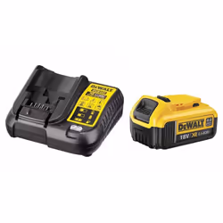 Power Set DeWALT (1 x 18V 4,0 Ah + DCB107) Batterie DeWALT DCB182 - Technologie XR Li-Ion de DeWALT : offre une meilleure aut ...