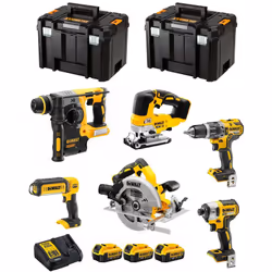 DeWALT Kit DCK699M3T PRO Perceuse à Percussion DeWALT DCD796 - Moteur avec technologie BRUSHLESS pour une efficacité optimale ...