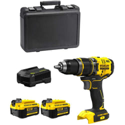 Perceuse à Percussion Stanley FatMax SFMCD721M2K (2 x 4,0 Ah Chargeur Coffret)