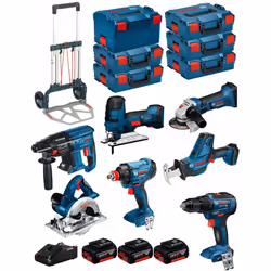 BOSCH Kit 18V BK702 Scie Sauteuse BOSCH GST 18 V-LI S Professional - Scie Sauteuse de 18 V puissante à poignée champignon étr ...
