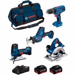 BOSCH Kit 18V BK403BAG Scie Sabre BOSCH GSA 18 V-LI C Professional - Design compact pour des applications multiples, même d'u ...
