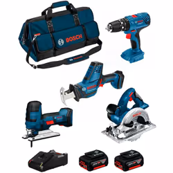 BOSCH Kit 18V BK404BAG Scie Sabre BOSCH GSA 18 V-LI C Professional - Design compact pour des applications multiples, même d'u ...