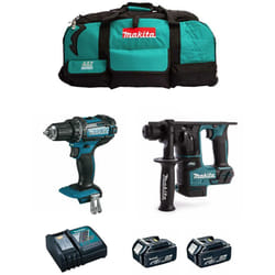 Makita - Kit MK201 (DDF482 DHR171 2 x 5,0 Ah DC18RC LXT600)