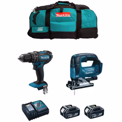 MAKITA Kit MK202 Perceuse à Percussion MAKITA DHP482 - Nouvelle Perceuse à Percussion plus compacte que le modèle précédent ( ...
