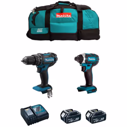 MAKITA Kit MK206 Perceuse à Percussion MAKITA DHP482 - Nouvelle Perceuse à Percussion plus compacte que le modèle précédent ( ...