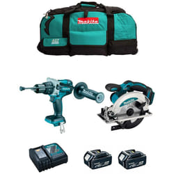 Makita - Kit MK208 (DHP481 DSS610 2 x 5,0 Ah DC18RC LXT600)