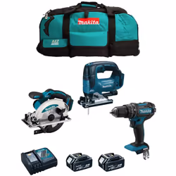 MAKITA Kit MK302 Perceuse à Percussion MAKITA DHP482 - Nouvelle Perceuse à Percussion plus compacte que le modèle précédent ( ...