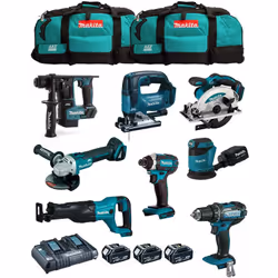 MAKITA Kit MK801 Perceuse-Visseuse MAKITA DDF482 - Nouvelle Perceuse-Visseuse plus compacte que le modèle précédent (DDF456)  ...